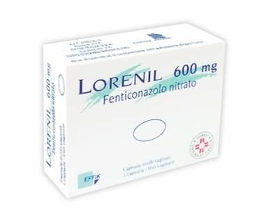 LORENIL*1CPS MOLLI VAG 600MG - FARMAPRIME