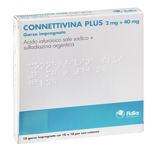 CONNETTIVINA PLUS*10GARZE10x10 - FARMAPRIME