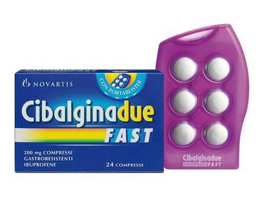 CIBALGINA DUE FAST*24CPR 200MG - FARMAPRIME