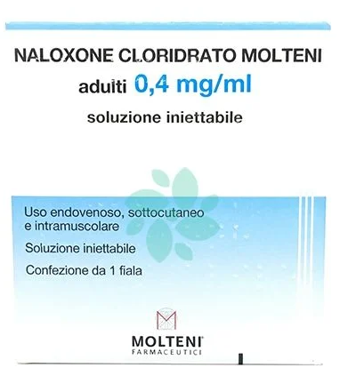 NALOXONE CLOR MOLT*F 0,4MG 1ML - FARMAPRIME