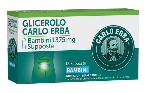 GLICEROLO*BB 18SUPP 1375MG - FARMAPRIME