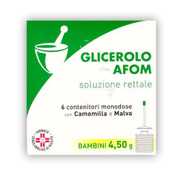 GLICEROLO AFOM*BB 6CONT 4,5G - FARMAPRIME