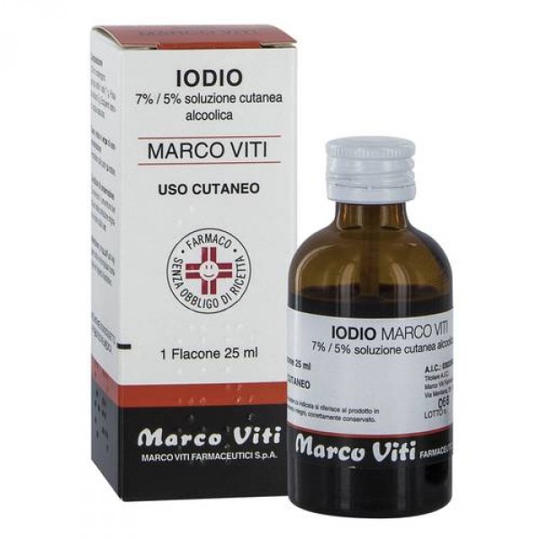 IODIO SOL ALCO I MV*25ML - FARMAPRIME