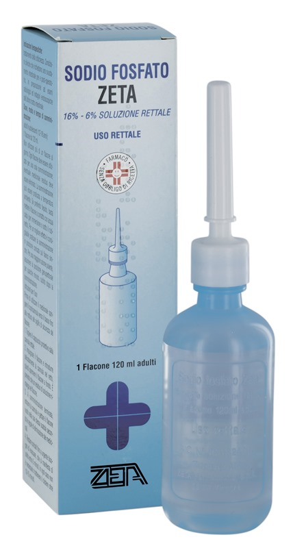 SODIO FOSFATO ZETA*RETT 120ML - FARMAPRIME