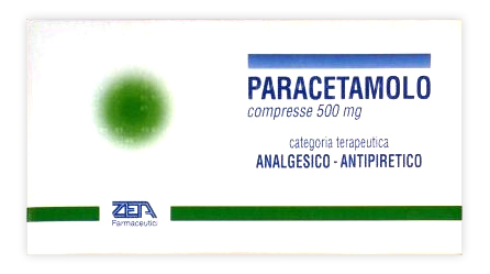 PARACETAMOLO ZETA*20CPR 500MG - FARMAPRIME