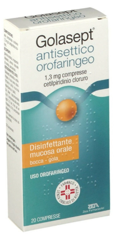 GOLASEPT ANT ORO*20CPR 1,3MG - FARMAPRIME