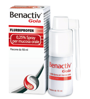 BENACTIV GOLA*SPRAY 15ML 0,25% - FARMAPRIME