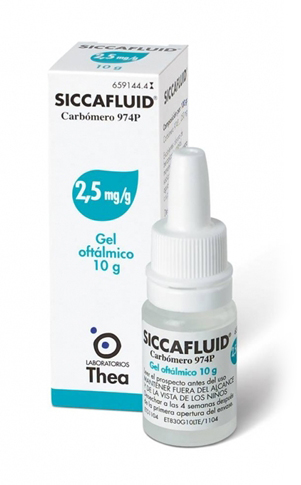 SICCAFLUID*GEL OFT 10G 2,5MG/G - FARMAPRIME
