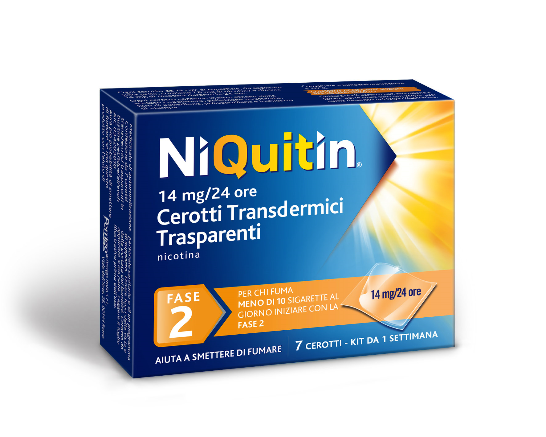 NIQUITIN*7CER TRANSD 14MG/24H - FARMAPRIME