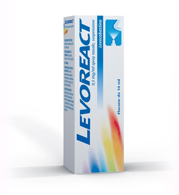 LEVOREACT*SPRAY NAS 10ML 0,5MG - FARMAPRIME