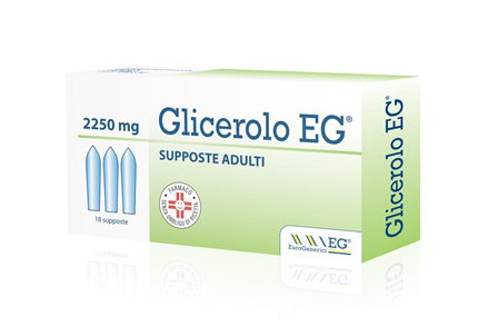 GLICEROLO EG*AD 18SUPP 2250MG - FARMAPRIME