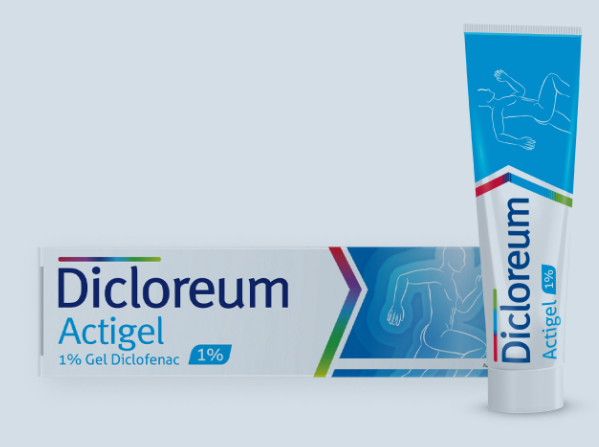 DICLOREUM ACTIGEL*GEL 50G 1% - FARMAPRIME