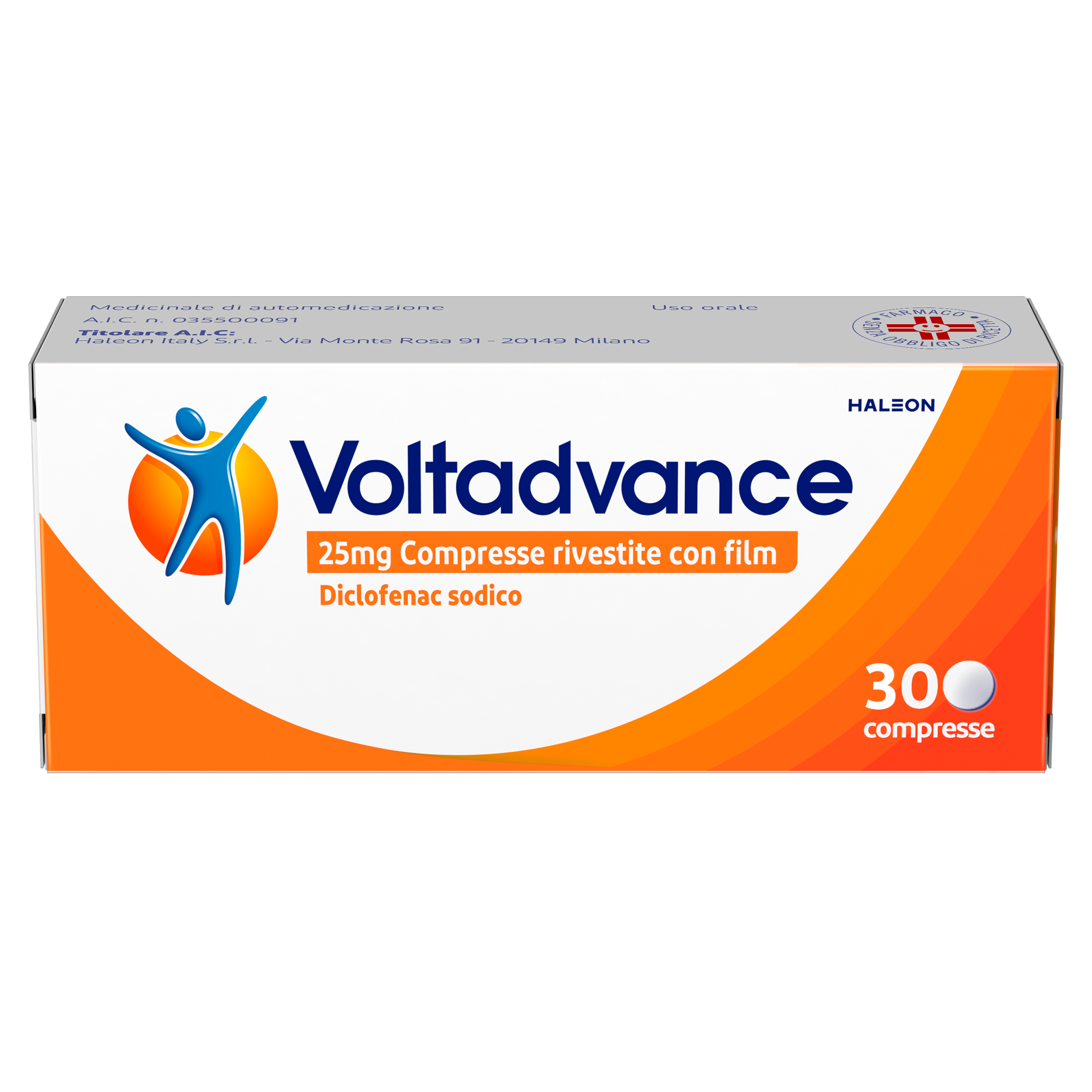 VOLTADVANCE*30CPR RIV 25MG - FARMAPRIME