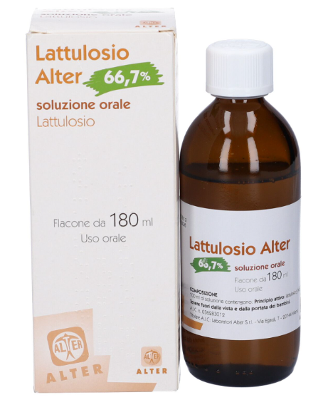 LATTULOSIO ALTER*OS 180ML66,7% - FARMAPRIME