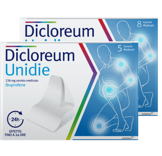 DICLOREUM UNIDIE*5CER 136MG24H - FARMAPRIME