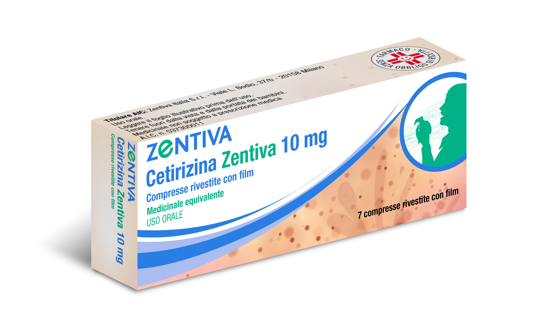CETIRIZINA ZENT*7CPR RIV 10MG - FARMAPRIME