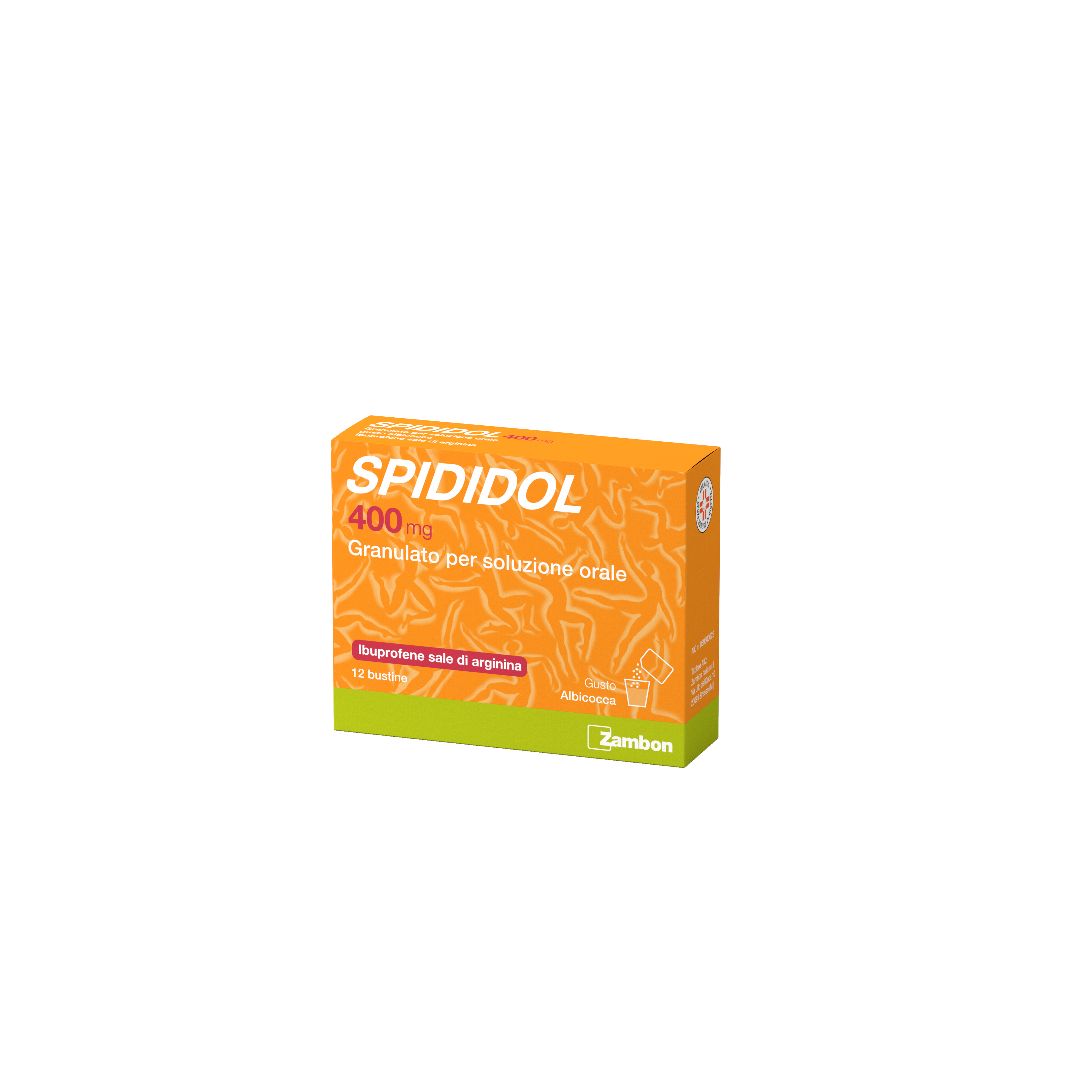SPIDIDOL*OS GRAT 12BS 400MG AL - FARMAPRIME
