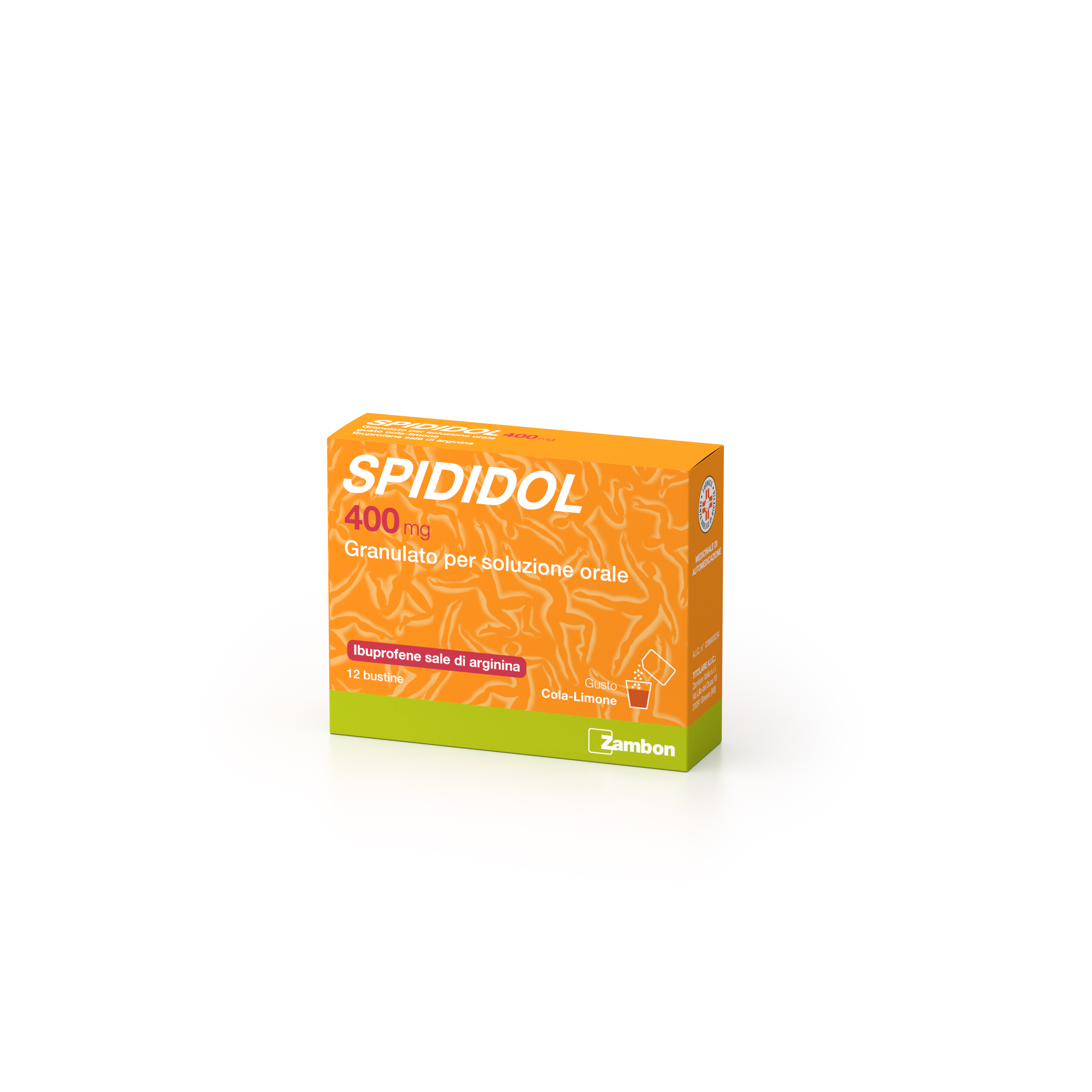 SPIDIDOL*OS GRAT 12BS 400MG CO - FARMAPRIME