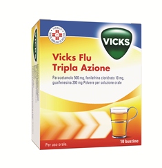 VICKS FLU TRIPLA A*OS 10BUST - FARMAPRIME