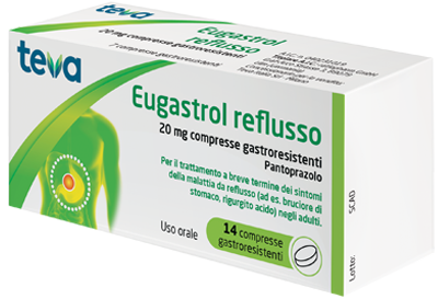 EUGASTROL REFLUSSO*14CPR 20MG - FARMAPRIME