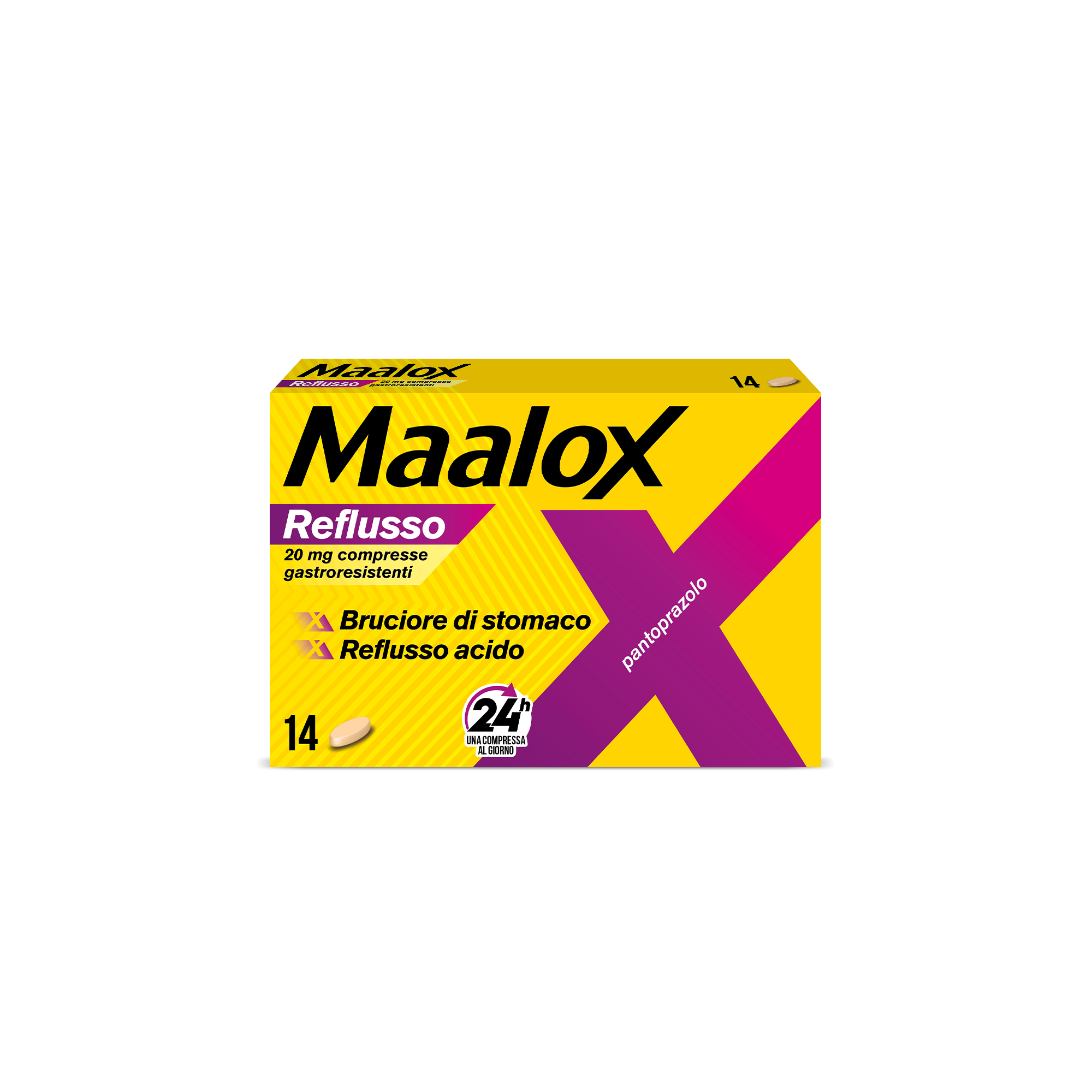 MAALOX REFLUSSO*14CPR 20MG - FARMAPRIME