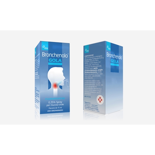 BRONCHENOLO GOLA*OS SPRAY 15ML - FARMAPRIME