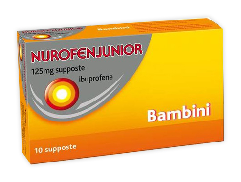 NUROFENJUNIOR*10SUPP 125MG - FARMAPRIME