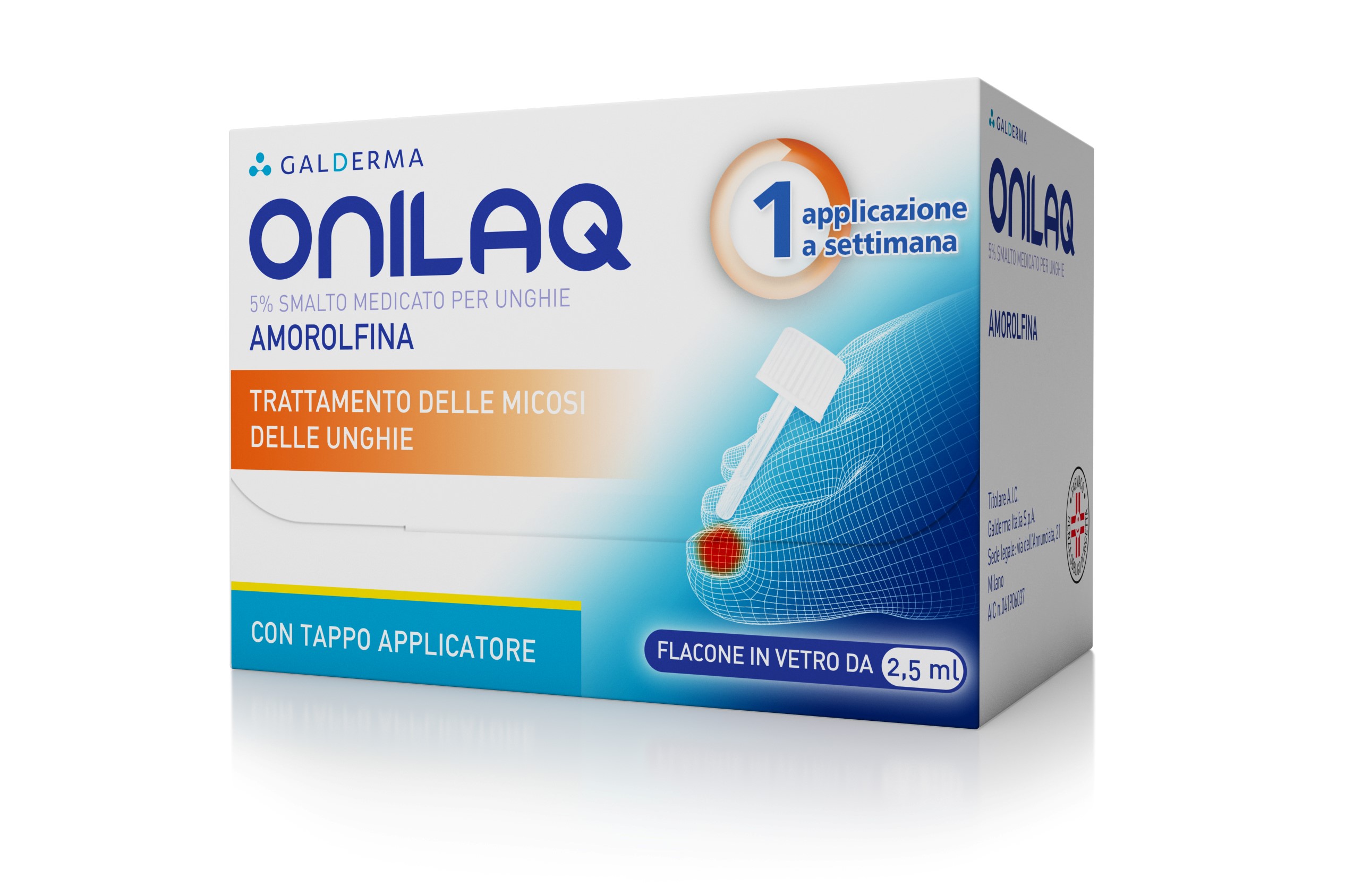 ONILAQ*SMALTO UNGHIE 2,5ML+TAP - FARMAPRIME