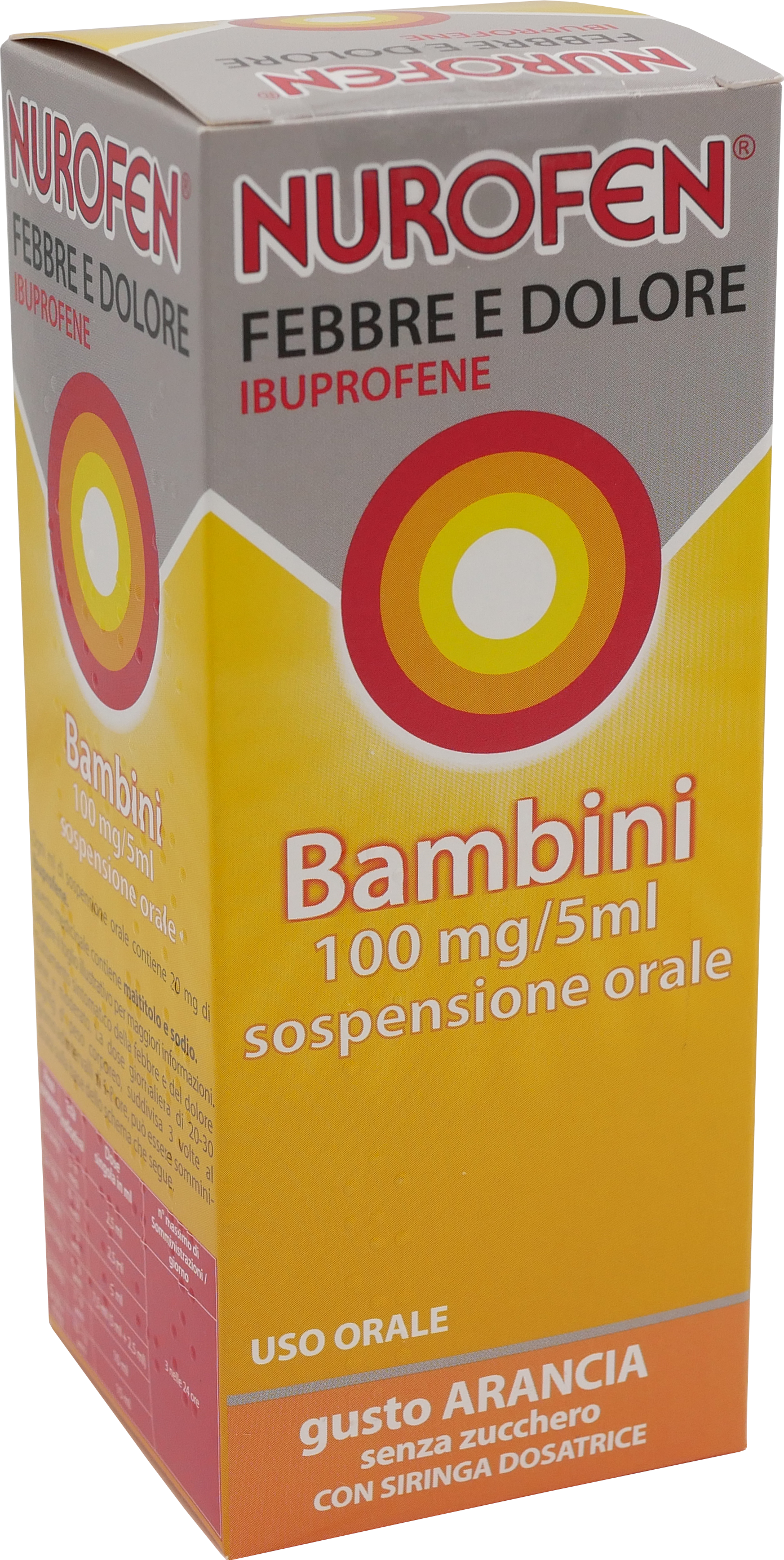 NUROFEN FEBBRE D*BB100MG/5ML A - FARMAPRIME