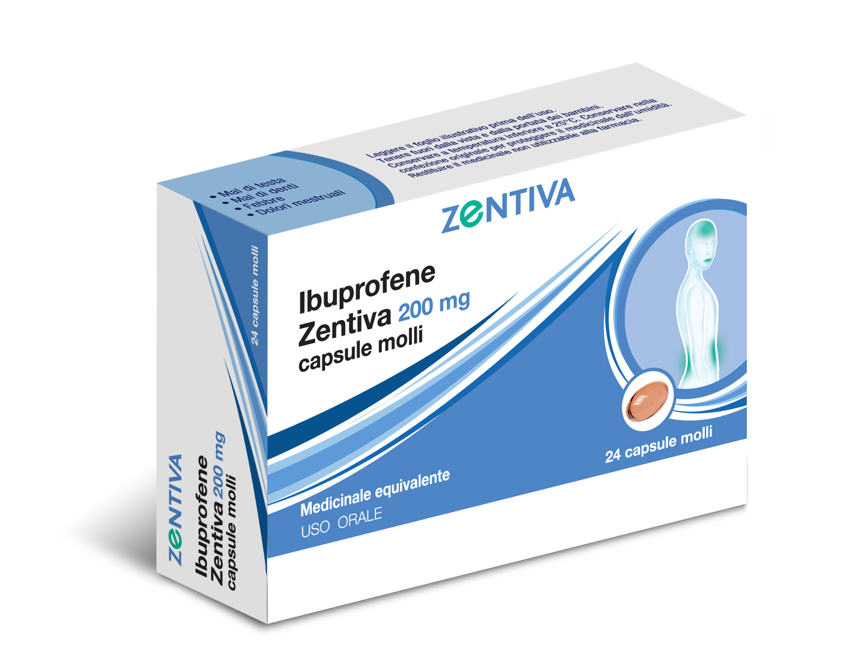 IBUPROFENE ZEN*24CPS 200MG - FARMAPRIME