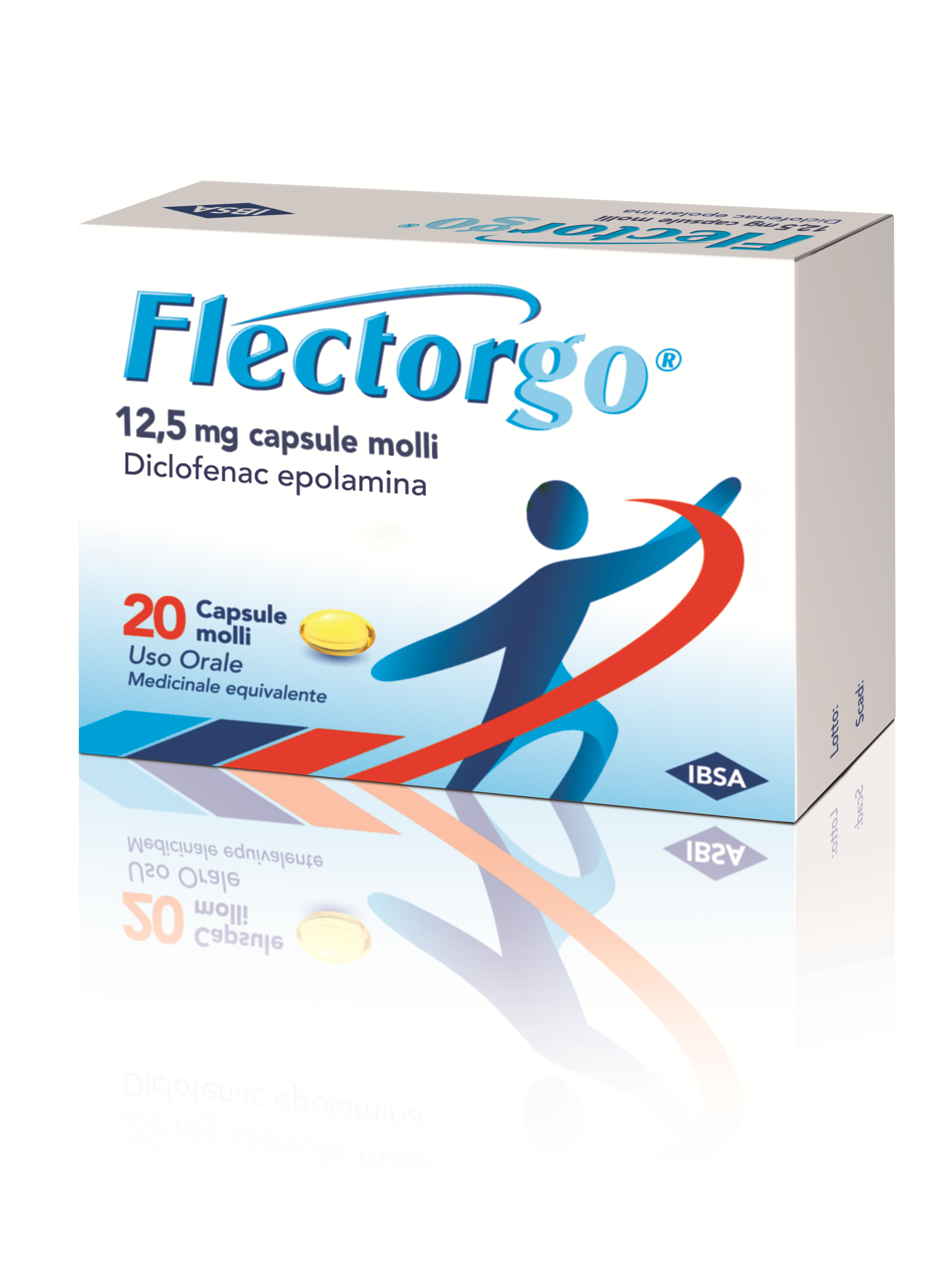 FLECTORGO*20CPS MOLLI 12,5MG - FARMAPRIME