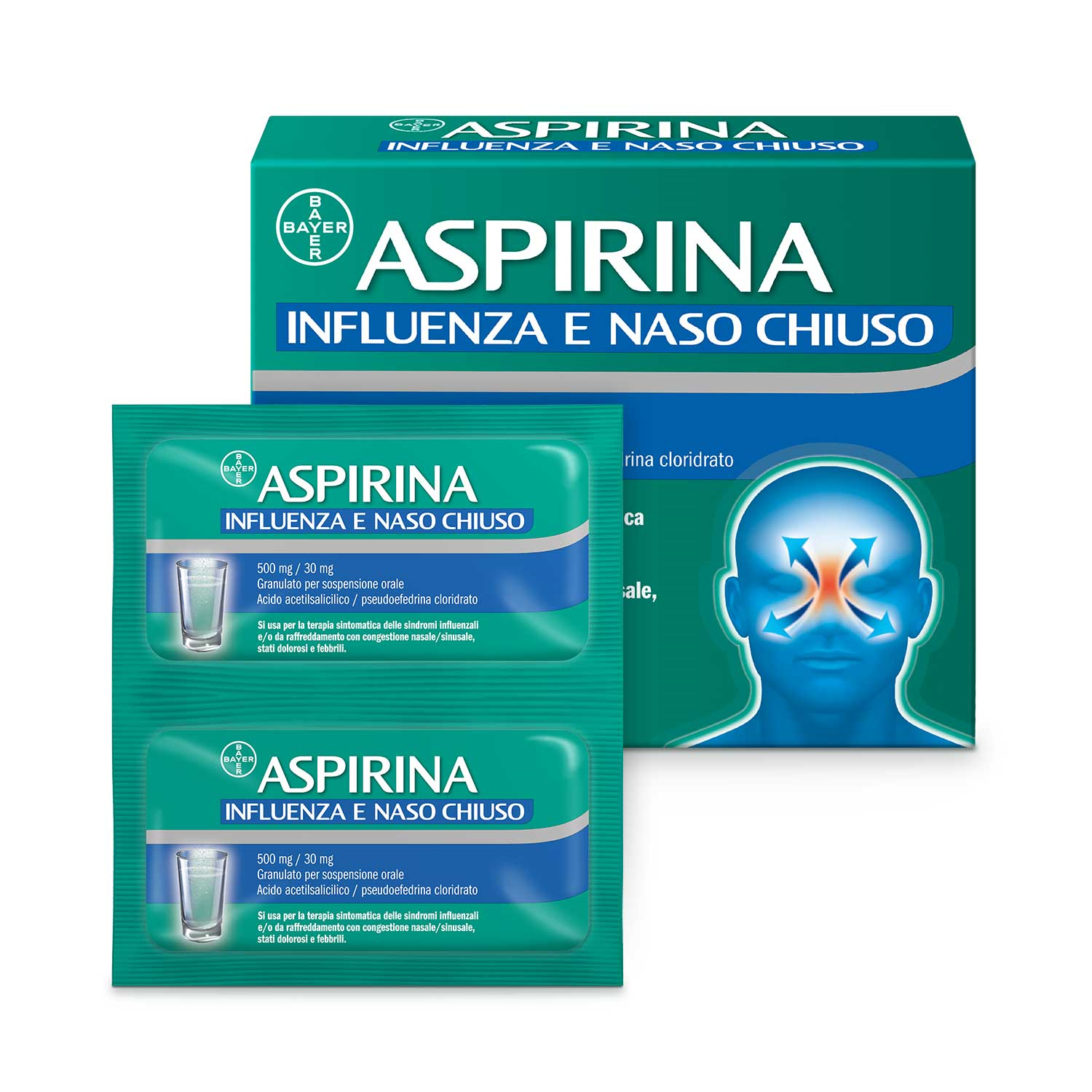 ASPIRINA INFLUENZA E NASO C*10 - FARMAPRIME