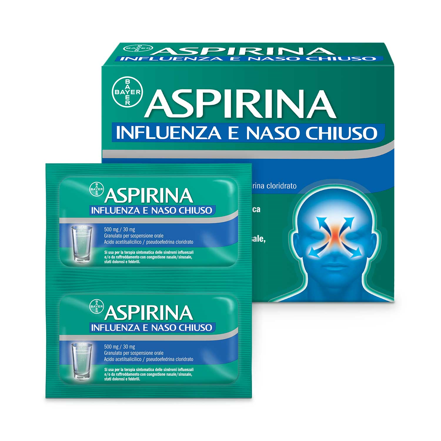 ASPIRINA INFLUENZA E NASO C*20 - FARMAPRIME