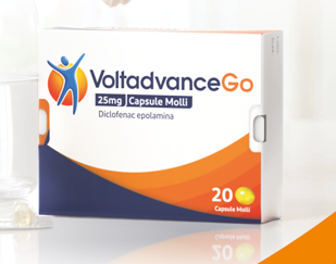 VOLTADVANCEGO*20CPS MOLLI 25MG - FARMAPRIME