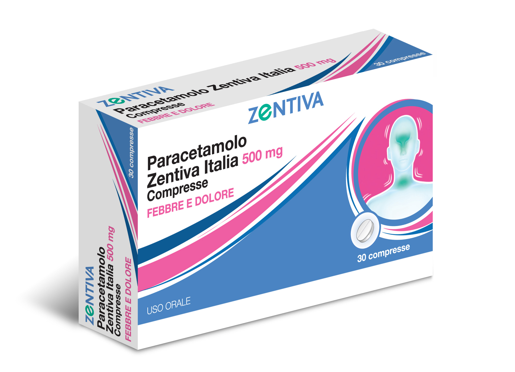 PARACETAMOLO ZEN*30CPR 500MG - FARMAPRIME