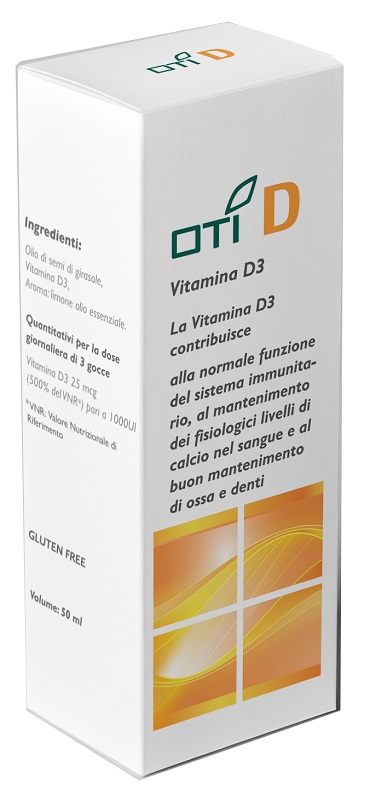 OTI D VITAMINA D3 GOCCE 50ML - FARMAPRIME