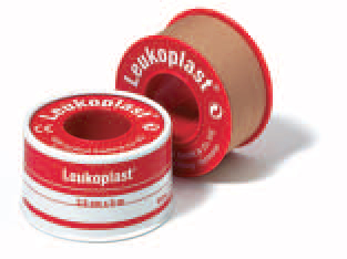 CEROTTO CHIRURGICO PER FISSAGGIO MEDICAZIONI IN ROCCHETTO LEUKOPLAST SUPPORTO VISCOSA COLOR PELLE MASSA ADESIVA CAUCCIU' OSSIDO DI ZINCO 2,5X500CM - FARMAPRIME