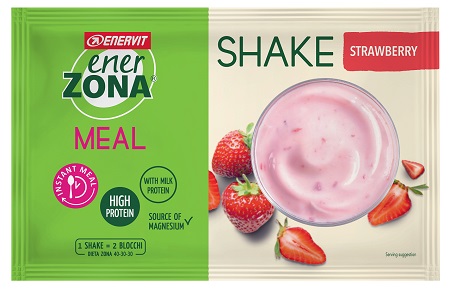 ENERZONA INSTANT MEAL FRAGOLA YOGHURT 1 BUSTA DA 50 GRAMMI - FARMAPRIME