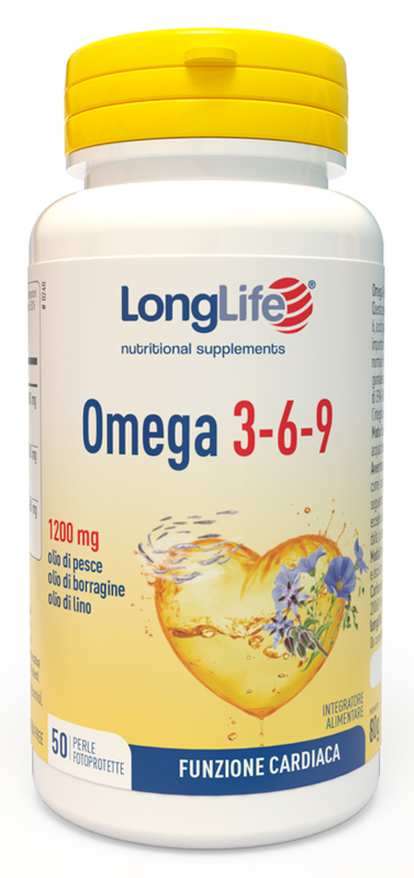 LONGLIFE OMEGA 3-6-9 50 PERLE FOTOPROTETTE - FARMAPRIME