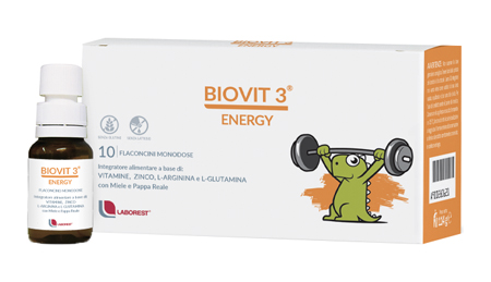 BIOVIT 3 ENERGY 10 FLACONCINI 10 ML - FARMAPRIME
