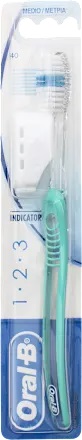 ORALB 123 INDICATOR SPAZZOLINO MANUALE SETOLE 35 MEDIE - FARMAPRIME