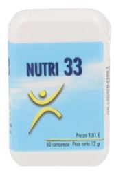 NUTRI 33 60 COMPRESSE - FARMAPRIME