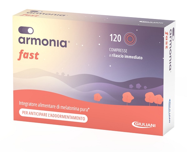 ARMONIA FAST 1 MG MELATONINA 120 COMPRESSE - FARMAPRIME