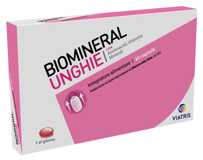 BIOMINERAL UNGHIE 30 CAPSULE - FARMAPRIME