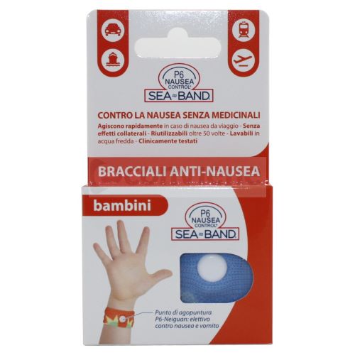 BRACCIALE ANTI NAUSEA PER BAMBINI P6 NAUSEA CONTROL 2 PEZZI - FARMAPRIME