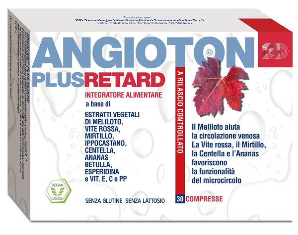 ANGIOTON PLUS RETARD 30 COMPRESSE - FARMAPRIME