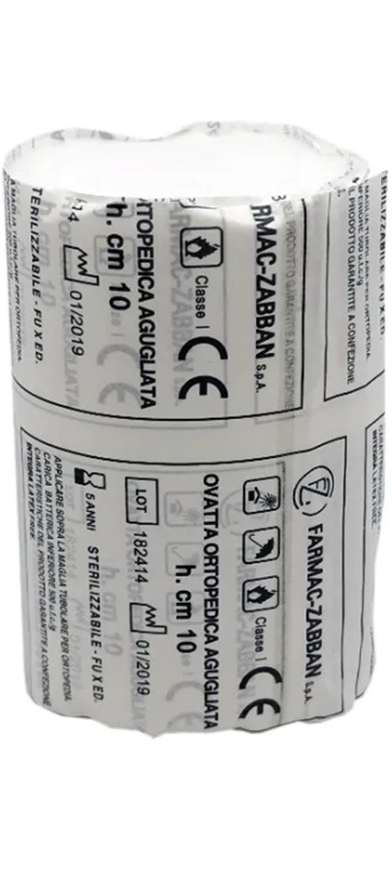 BENDA OVATTA AGUGLIATA 10X400 CM 1 PEZZO - FARMAPRIME