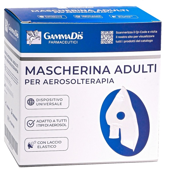 MASCHERINA IN PLASTICA UNIVERESALE AEROSOL GAMMADIS - FARMAPRIME