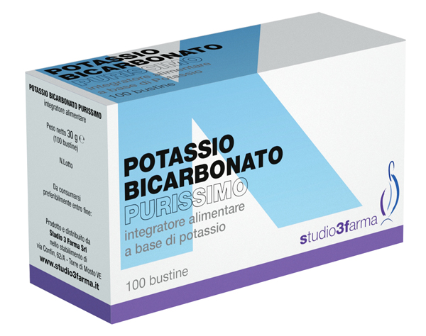 POTASSIO BICARBONATO 100 BUSTINE - FARMAPRIME