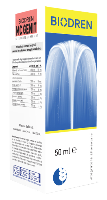 BIODREN MC GENIT SOLUZIONE IDROALCOLICA 50 ML - FARMAPRIME